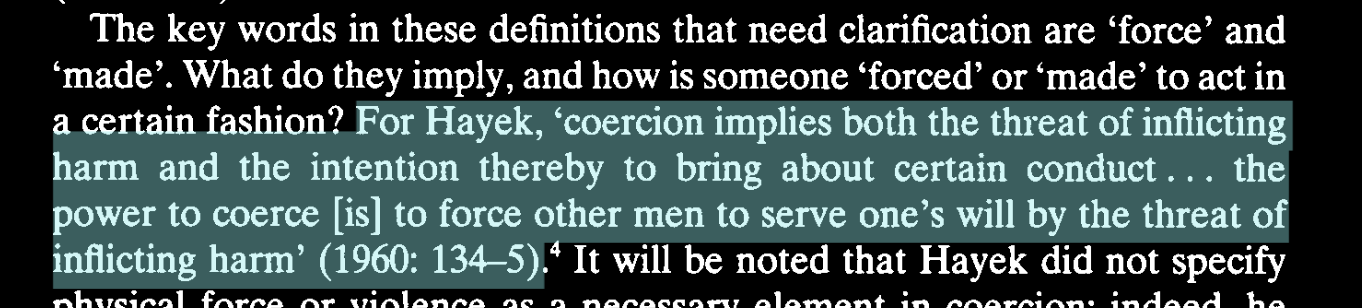 Coercion definition 2